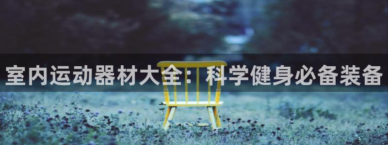 意昂体育4平台APP：室内运动器材大全：科学健身必备