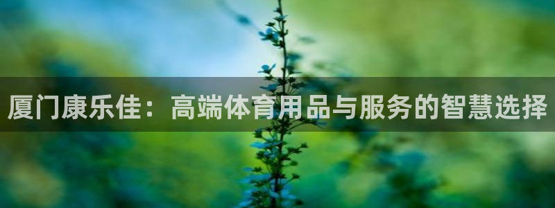 意昂4开户：厦门康乐佳：高端体育用品与服务的智慧选择