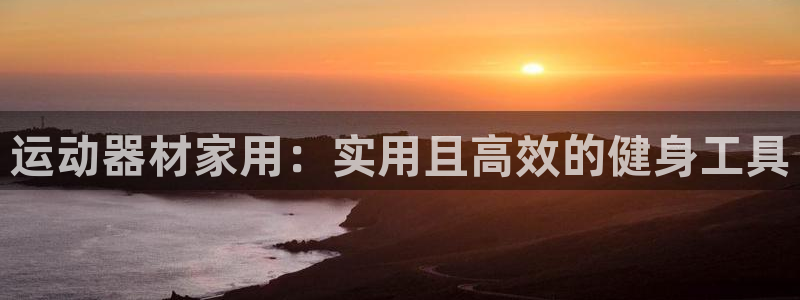 意昂4新能源：运动器材家用：实用且高效的健身工具