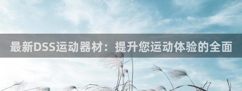 意昂体育4招商电话号码是多少号：最新DSS运动器材：