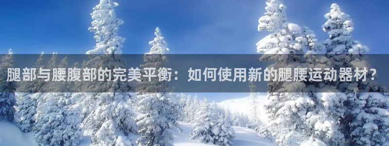 意昂4集团E.ON：腿部与腰腹部的完美平衡：如何使用